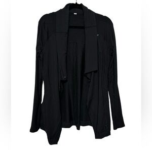 Lululemon Coast Wrap Jacket‎ Black Women’s Size 4